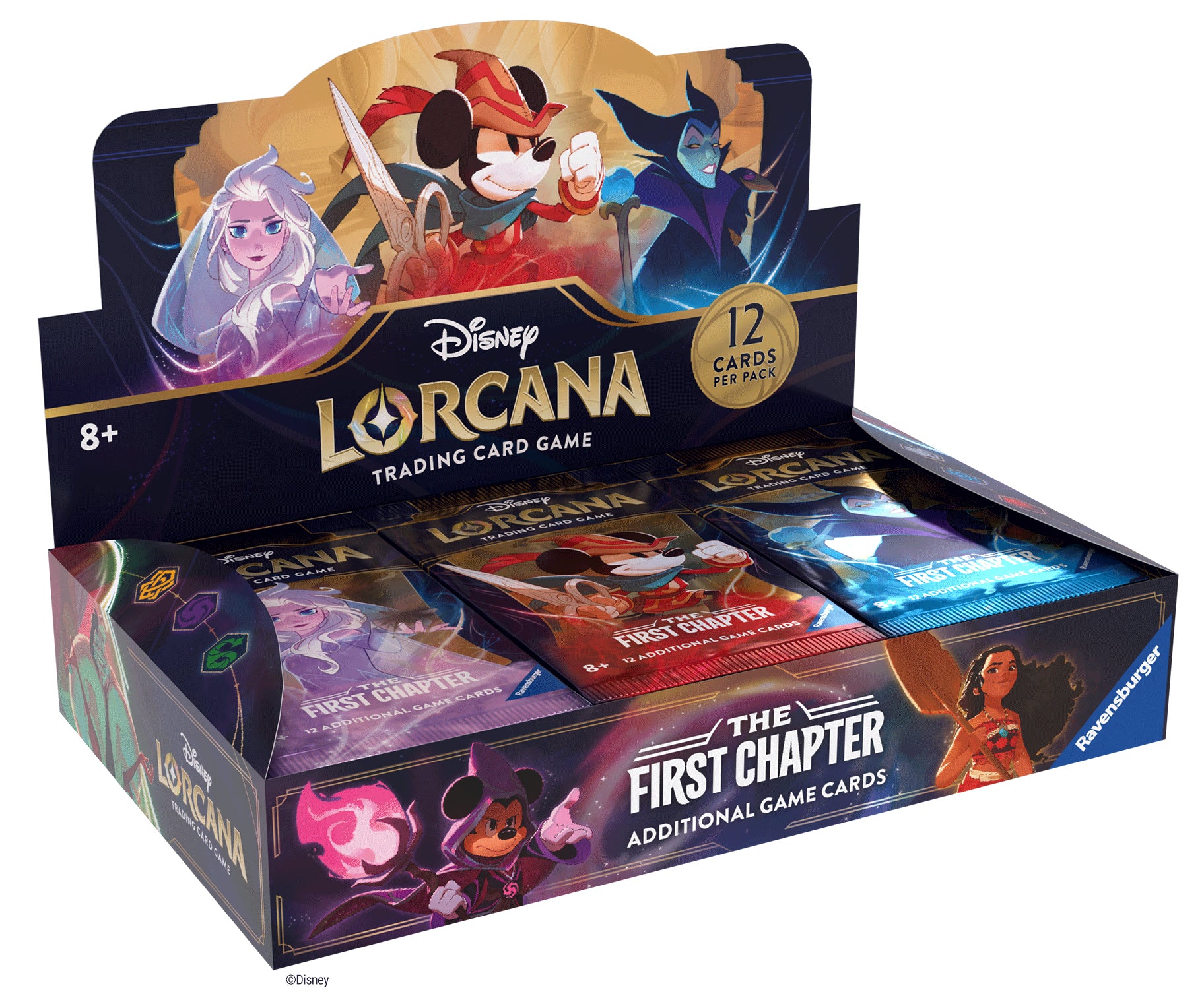 Disney Lorcana TCG - The First Chapter Booster Box (24 Packs)
