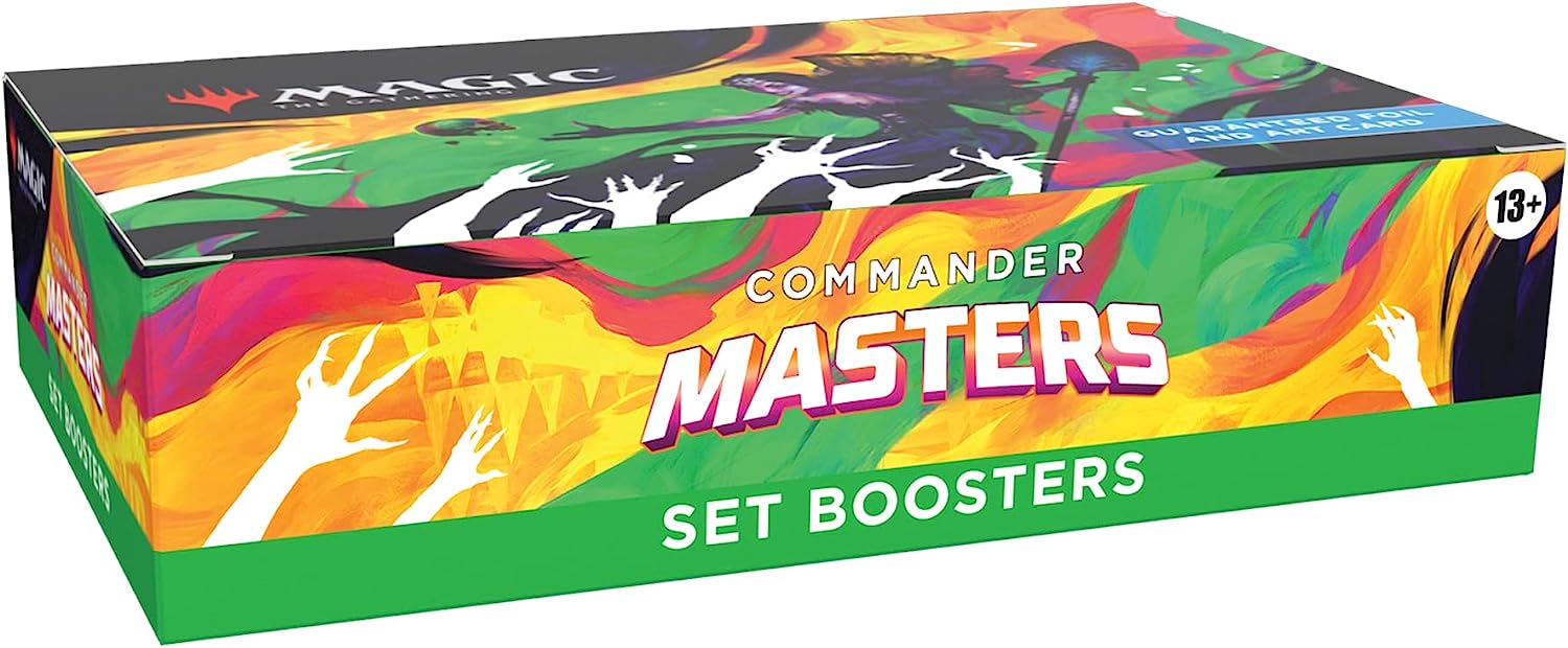 Magic The Gathering Commander Masters Set Booster Box Kazzora