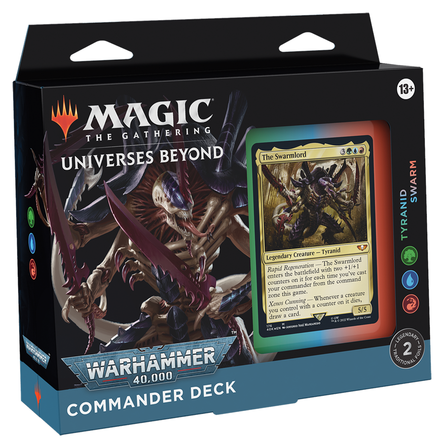 Magic: The Gathering - Universes Beyond: Warhammer 40,000 - Tyranid Swarm Commander Deck
