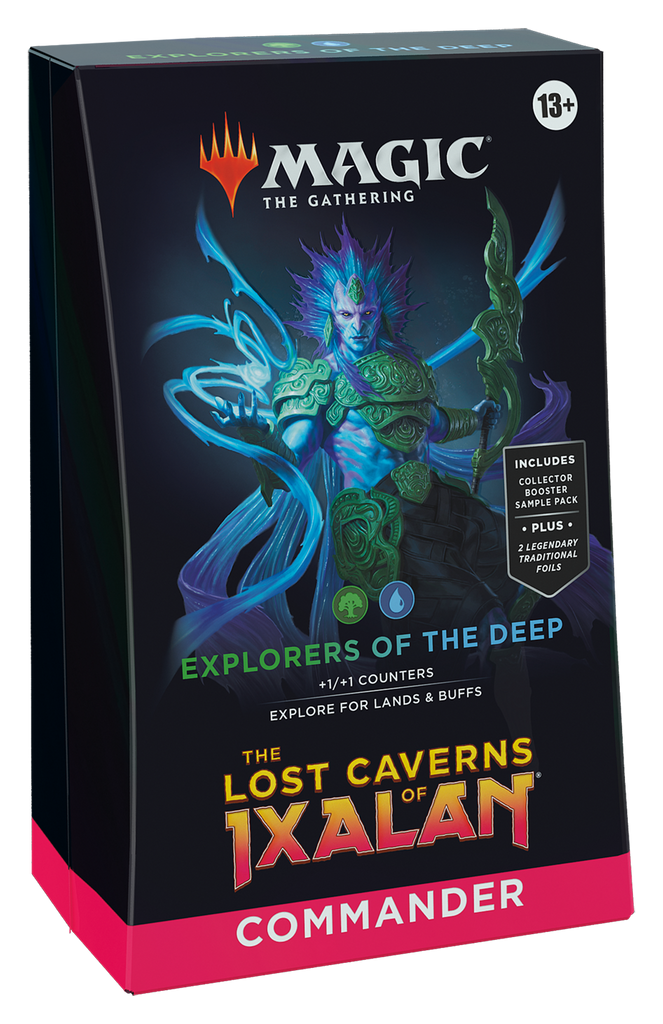 Magic: The Gathering - The Lost Caverns of Ixalan Commander Deck - Explorers of the Deep