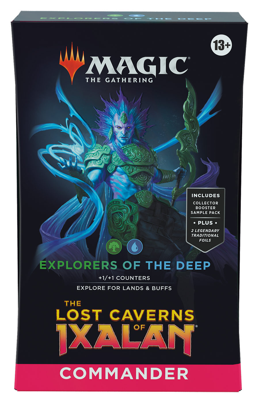 Magic: The Gathering - The Lost Caverns of Ixalan Commander Deck - Explorers of the Deep