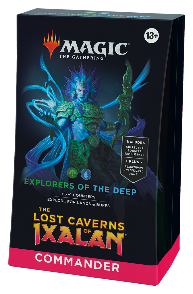 Magic: The Gathering - The Lost Caverns of Ixalan Commander Deck - Explorers of the Deep