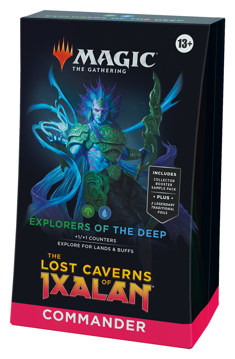 Magic: The Gathering - The Lost Caverns of Ixalan Commander Deck - Explorers of the Deep