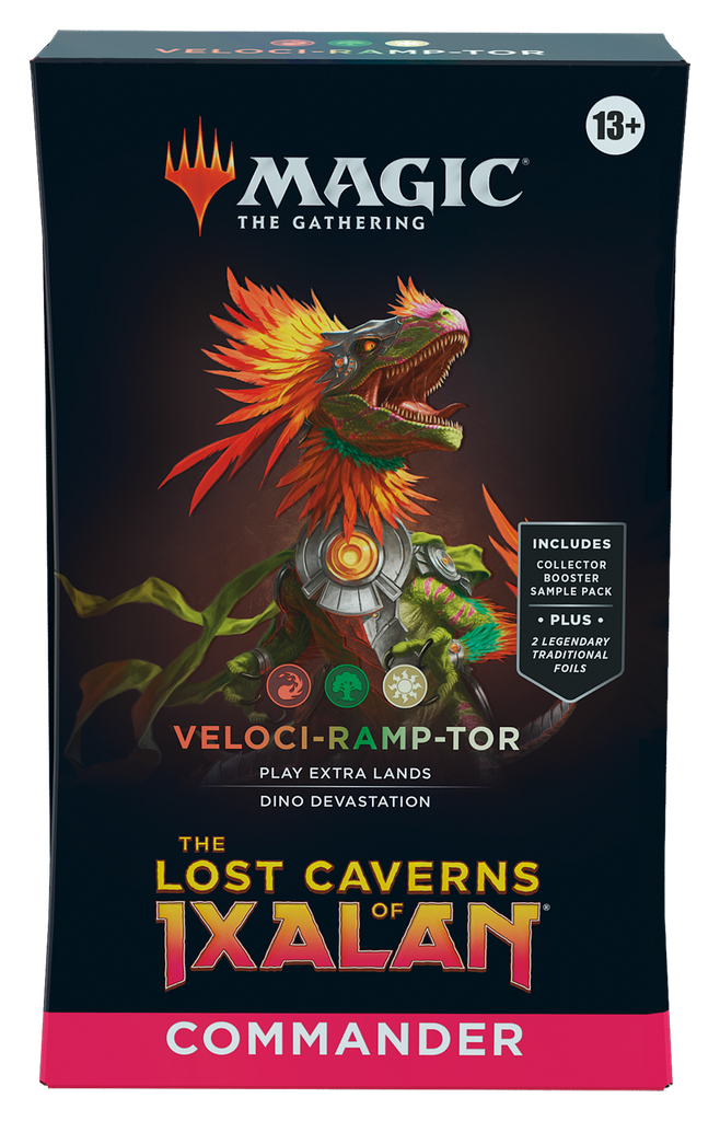 Magic: The Gathering - The Lost Caverns of Ixalan Commander Deck - Veloci-Ramp-Tor