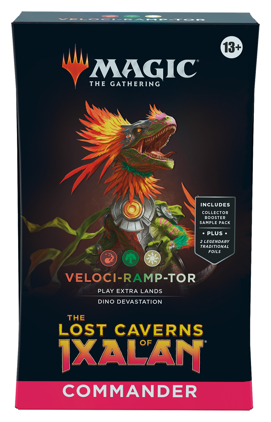 Magic: The Gathering - The Lost Caverns of Ixalan Commander Deck - Veloci-Ramp-Tor