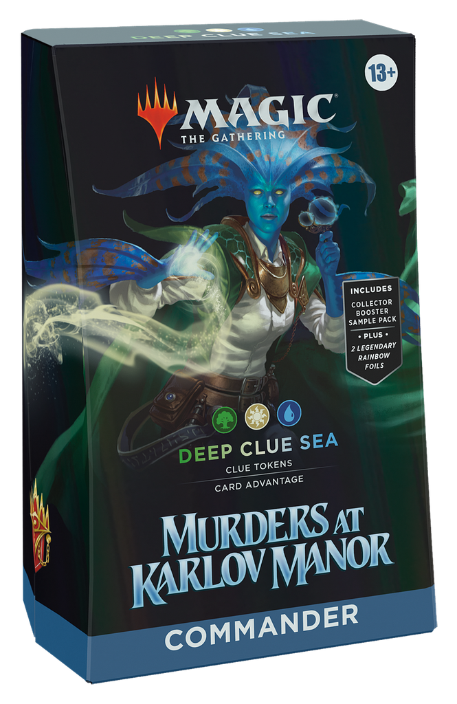 Magic: The Gathering - Murders at Karlov Manor Commander Deck Deep Clue Sea