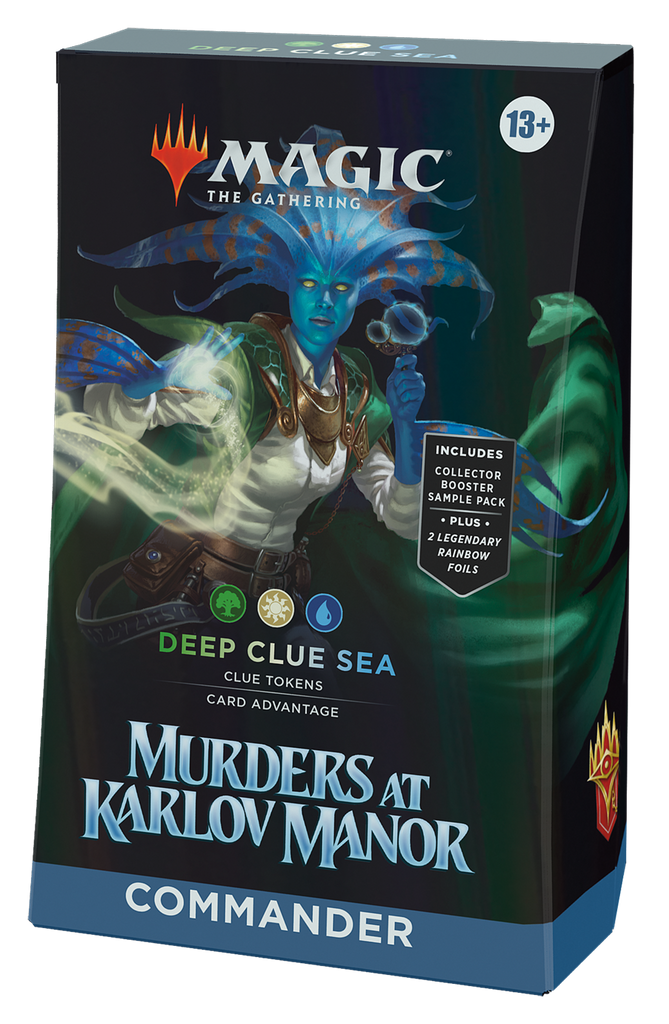 Magic: The Gathering - Murders at Karlov Manor Commander Deck Deep Clue Sea