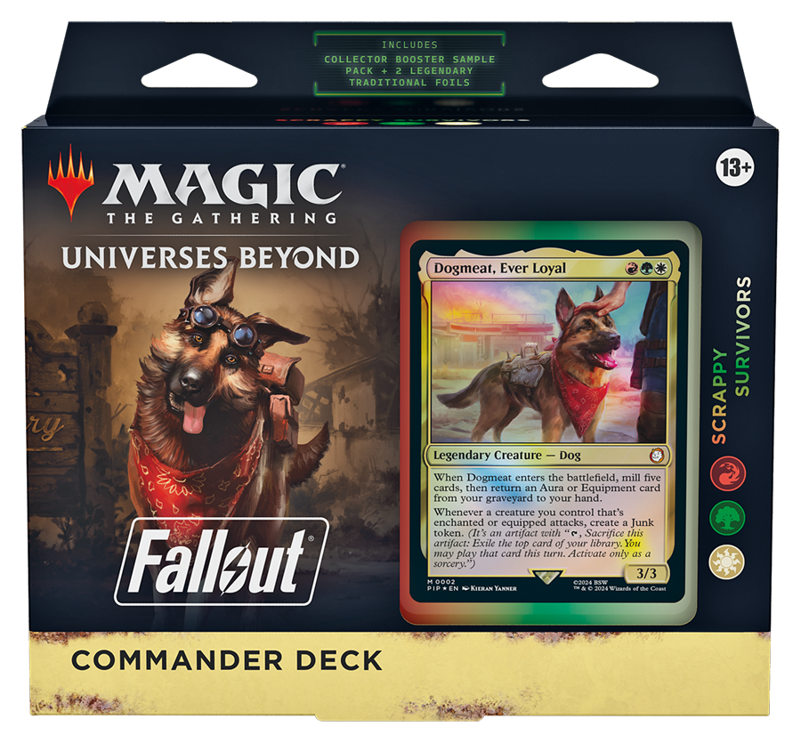 Magic: The Gathering Universes Beyond: Fallout Commander Decks Set of 4