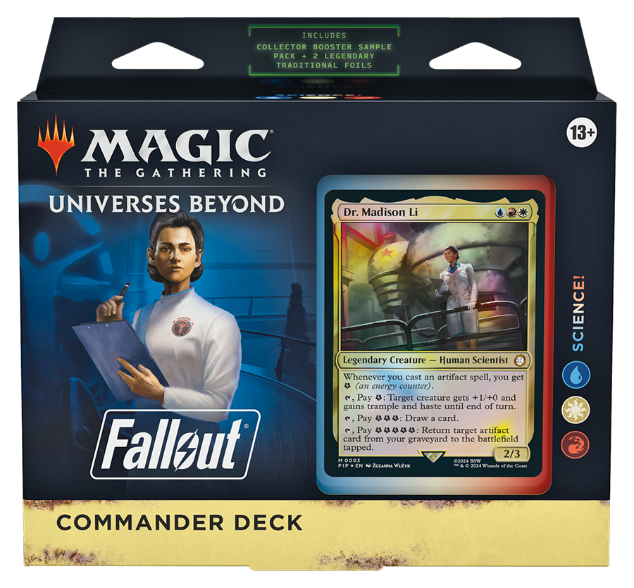 Magic: The Gathering Universes Beyond: Fallout Commander Decks Set of 4