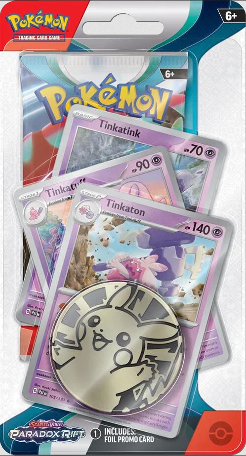 Pokémon TCG: Scarlet & Violet - Paradox Rift - Premium Checklane Blister Pack