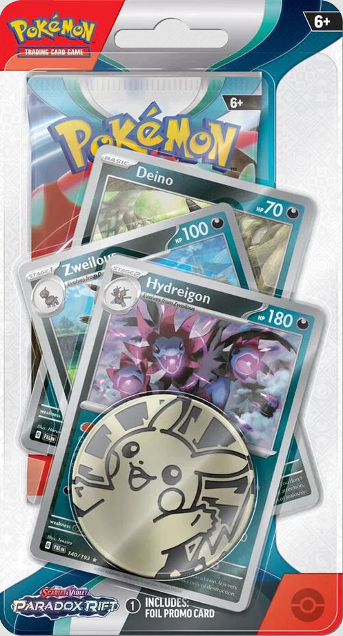 Pokémon TCG: Scarlet & Violet - Paradox Rift - Premium Checklane Blister Pack
