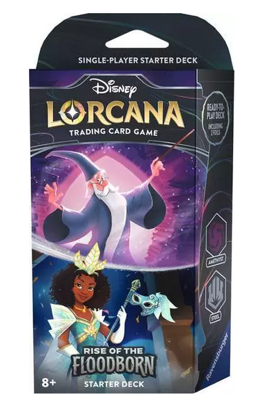 Ravensburger Disney Lorcana TCG - Starter Deck Amethyst & Steel - Set 2
