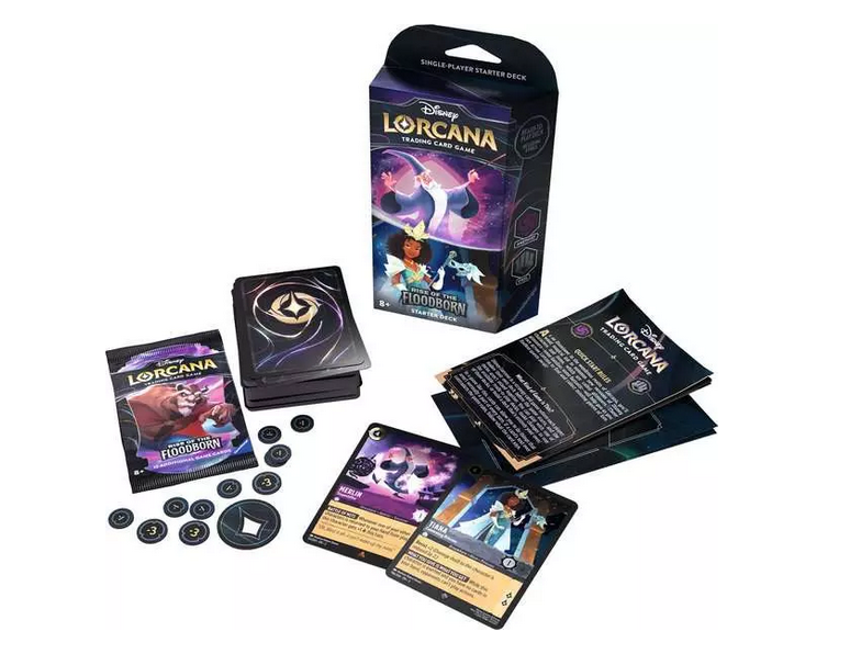 Ravensburger Disney Lorcana TCG - Starter Deck Amethyst & Steel - Set 2