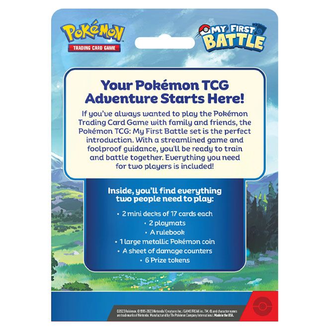 Pokemon TCG: My First Battle - Bulbasaur vs Pikachu / Charmander vs Squirtle
