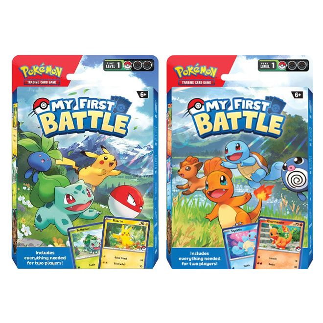 Pokemon TCG: My First Battle - Bulbasaur vs Pikachu / Charmander vs Squirtle