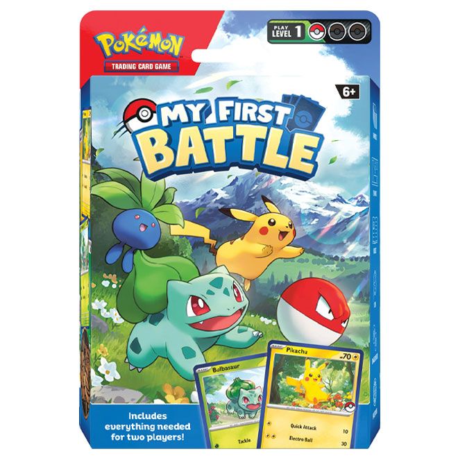 Pokemon TCG: My First Battle - Bulbasaur vs Pikachu / Charmander vs Squirtle